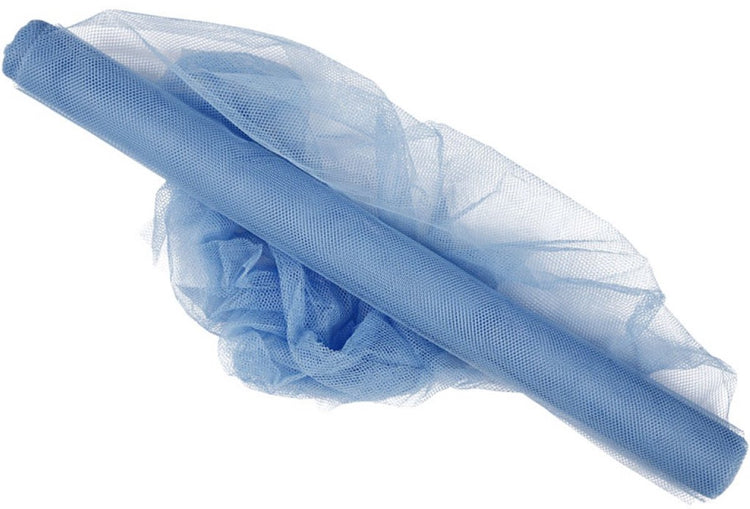 Creativ Company Tüll, B: 50 cm, Hellblau, 5 m 1 Rolle