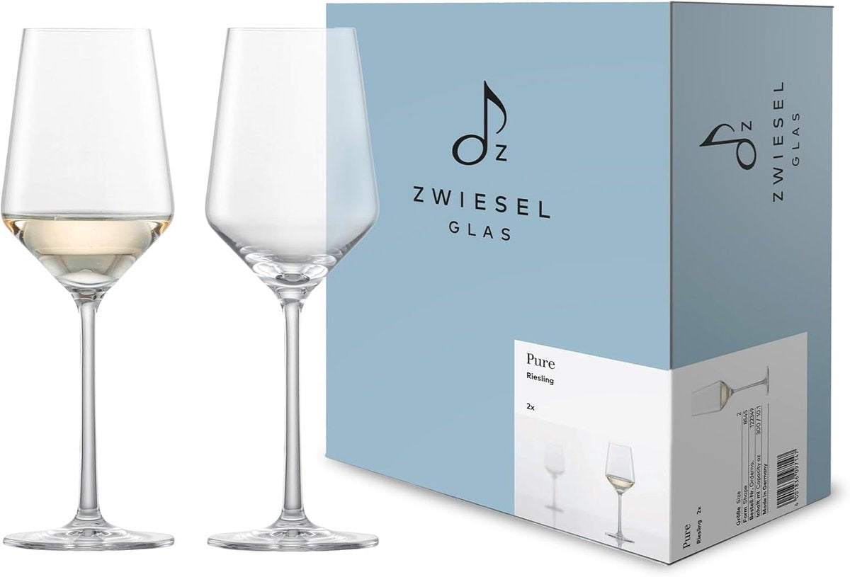 Zwiesel Glas Pure Riesling Weinglas 2 - 0,3 ltr - 2er Set
