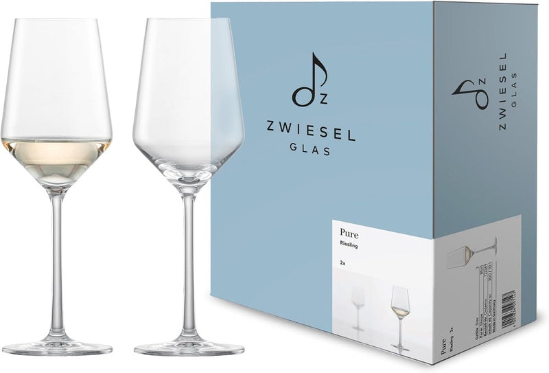 Zwiesel Glas Pure Riesling Weinglas 2 - 0,3 ltr - 2er Set