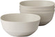 Mepal Servierschüssel Silueta - 4x 750 ml - Salatschüssel - Nordic White