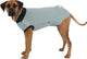 Trixie-Shirt nach der Operation – grau S-M 40 cm – Schutzanzug Hund, Baumwolle mit Elasthan