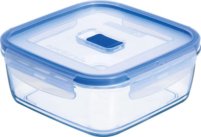 Luminarc Pure Box Active Lebensmittel-Aufbewahrungsbox – quadratisch – Glas – 0,76 l
