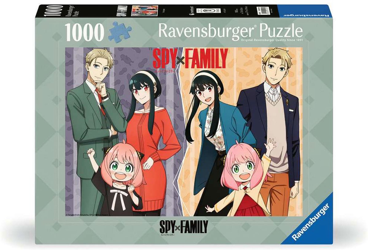 Ravensburger Puzzle Spion x Familie – Puzzle – 1000 Teile