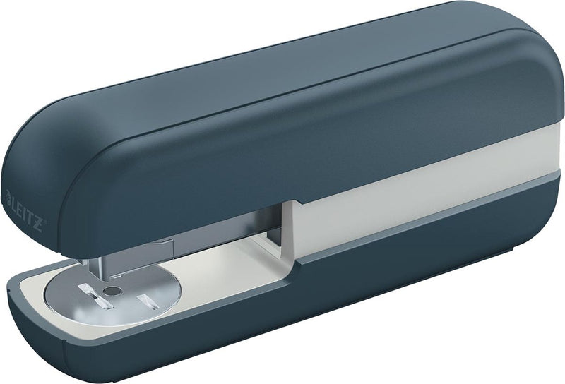 Leitz Cosy Tacker – Hefter bis zu 30 Blatt – inklusive Heftklammern – ideal für das Homeoffice und Arbeiten von zu Hause aus – Samtgrau
