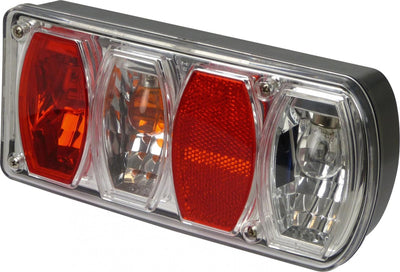 Carpoint Rücklicht Halogen rechts mit 5 Funktionen 220 mm