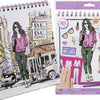 Grafix Fashion Design Sticker Book + Schablone