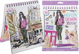 Grafix Fashion Design Sticker Book + Schablone - afbeelding 1