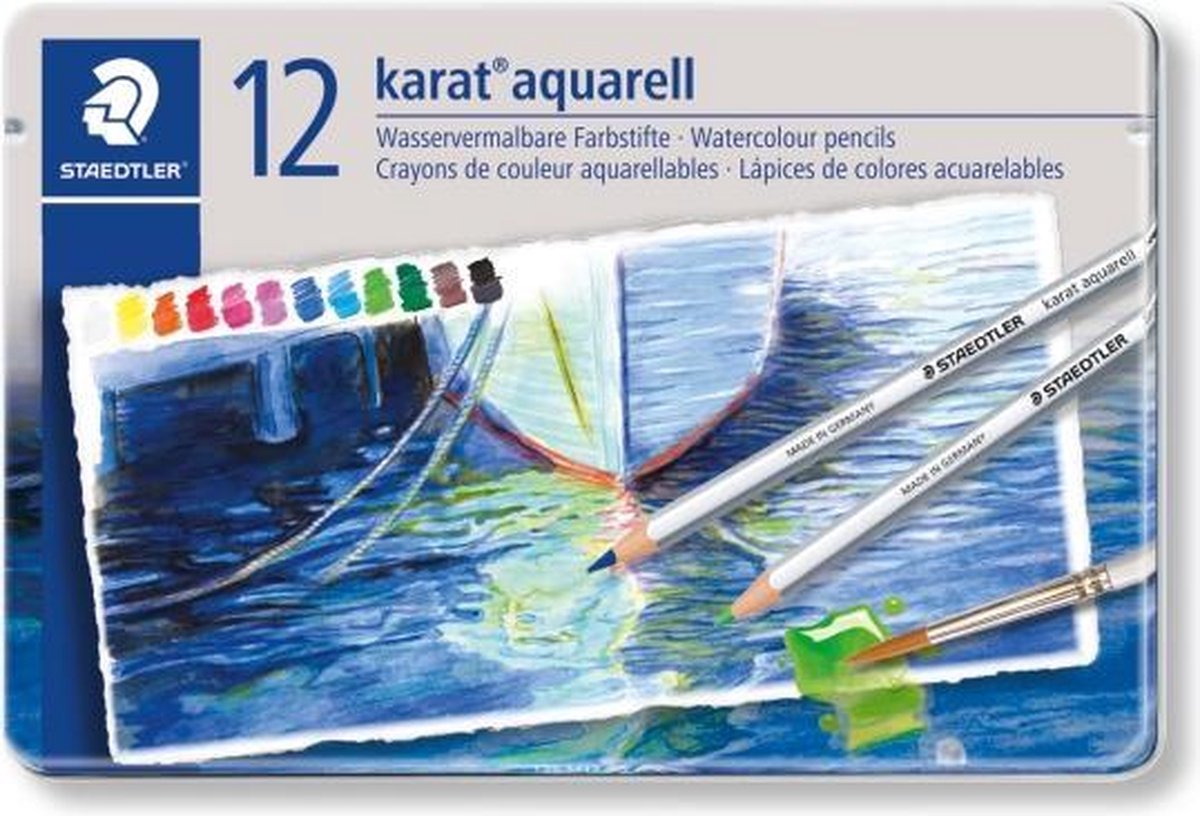 Staedtler Karat Aquarell Buntstift - Set à 12 Stück