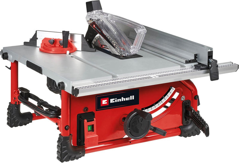 Einhell Elektro-Sägetisch te-ts 254 t - 2000 W - ø254 mm - Sägeblatt 45° nach 1 Seite neigbar - inkl. Sägeblatt mit 48 Zähnen