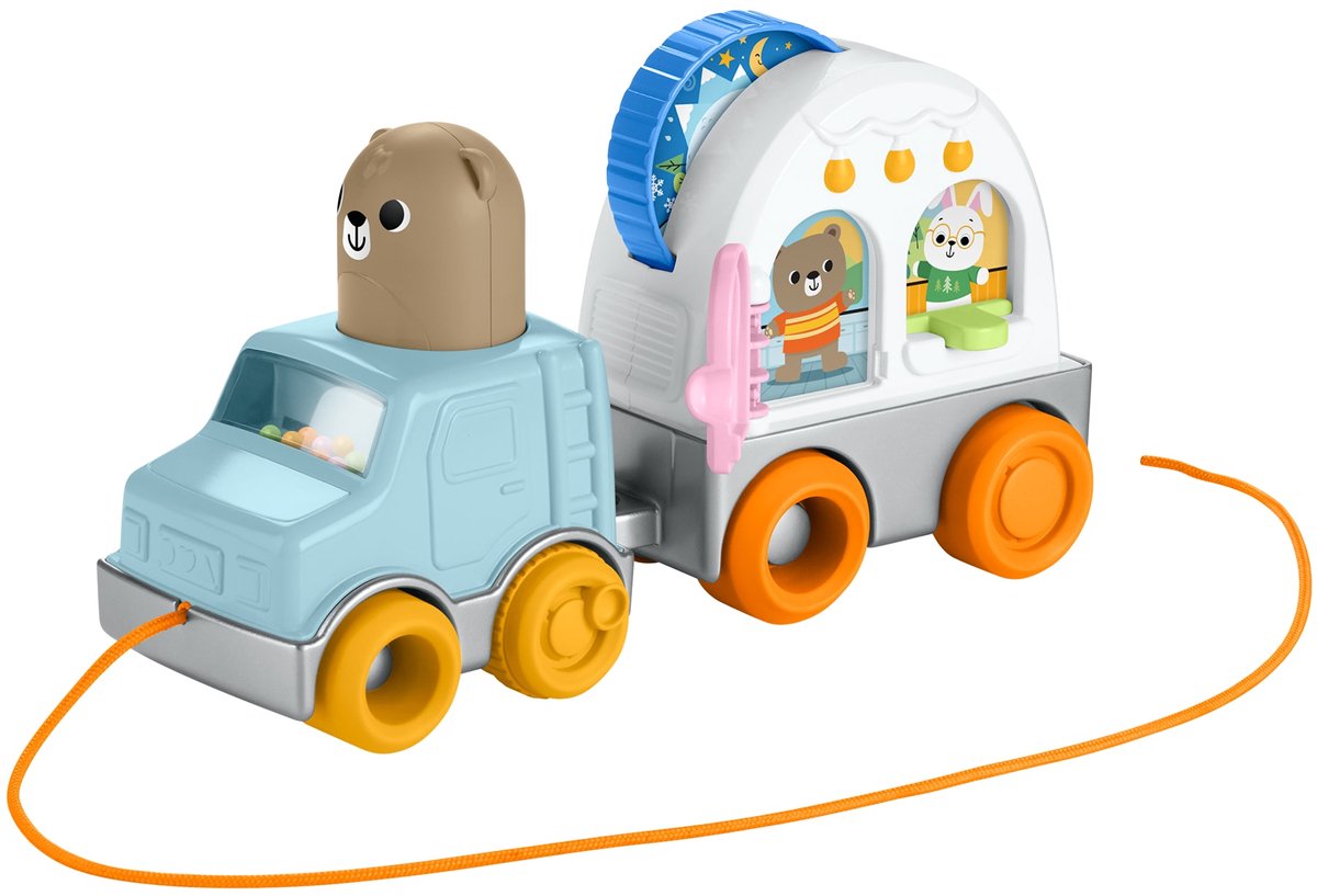Fisher-Price Friendship Forest Pull-Along-Wohnmobil