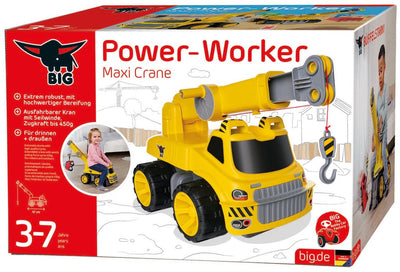 Big Power Worker Maxi Walking Car mit Fass