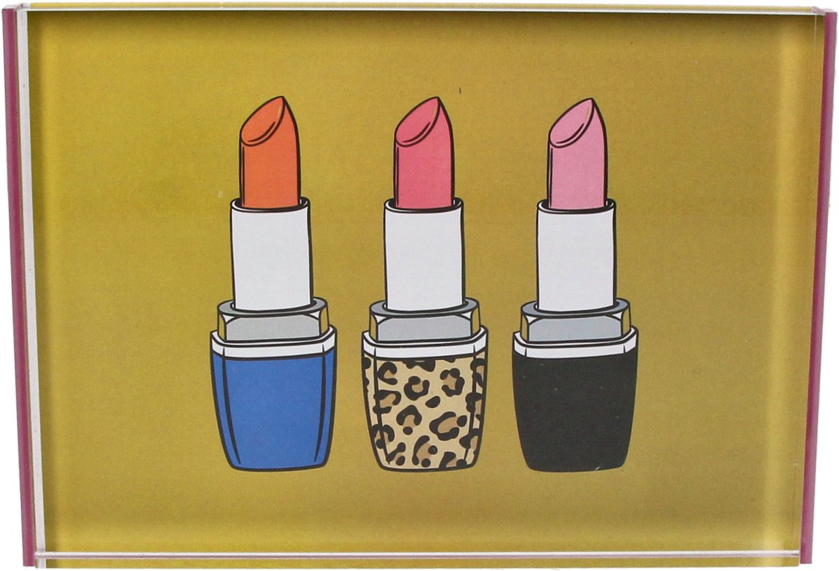 HD-Collection-Fotorahmen, Acryl, rosa, 13 x 18 cm
