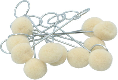 Womi W223 Applikator Wollstahl – 10 Stück – 10 cm – präzises Auftragen – langlebiges Material – ideal zum Kleben von Dichtungen