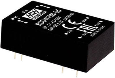MW Mean Well RSDW10H-15 DC DC Konverter 666 MA 10 W Anzahl Ausgänge: 1 x Inhalt 1 Stück(e)