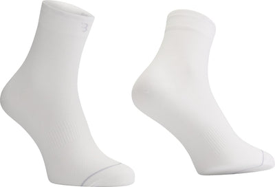 Bbb Cycling Radsocken weiß – 3 Paar – Länge: 13 cm – nachhaltige Radsocken Sommer – Größe 44 47 – Radsocken Herren und Damen – combifeet bso-20