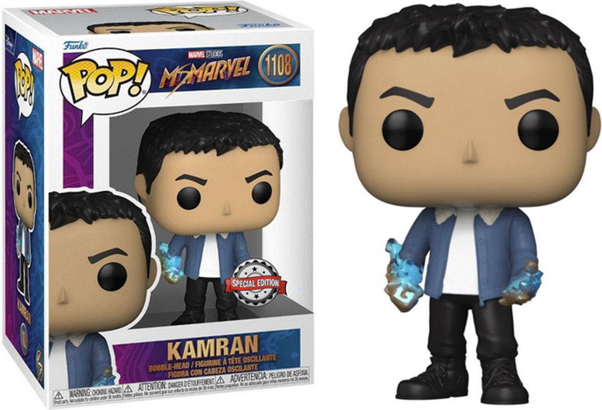 Funko-Pop! Marvel Studios: MS Marvel – Kamran #1108 Sonderausgabe exklusiv