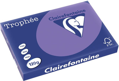 Clairefontaine Trophäe intensiv A3 violett 120 g 250 Blatt