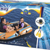 Bestway Kondor 2000 aufblasbares Boot Set 2 Personen Orange