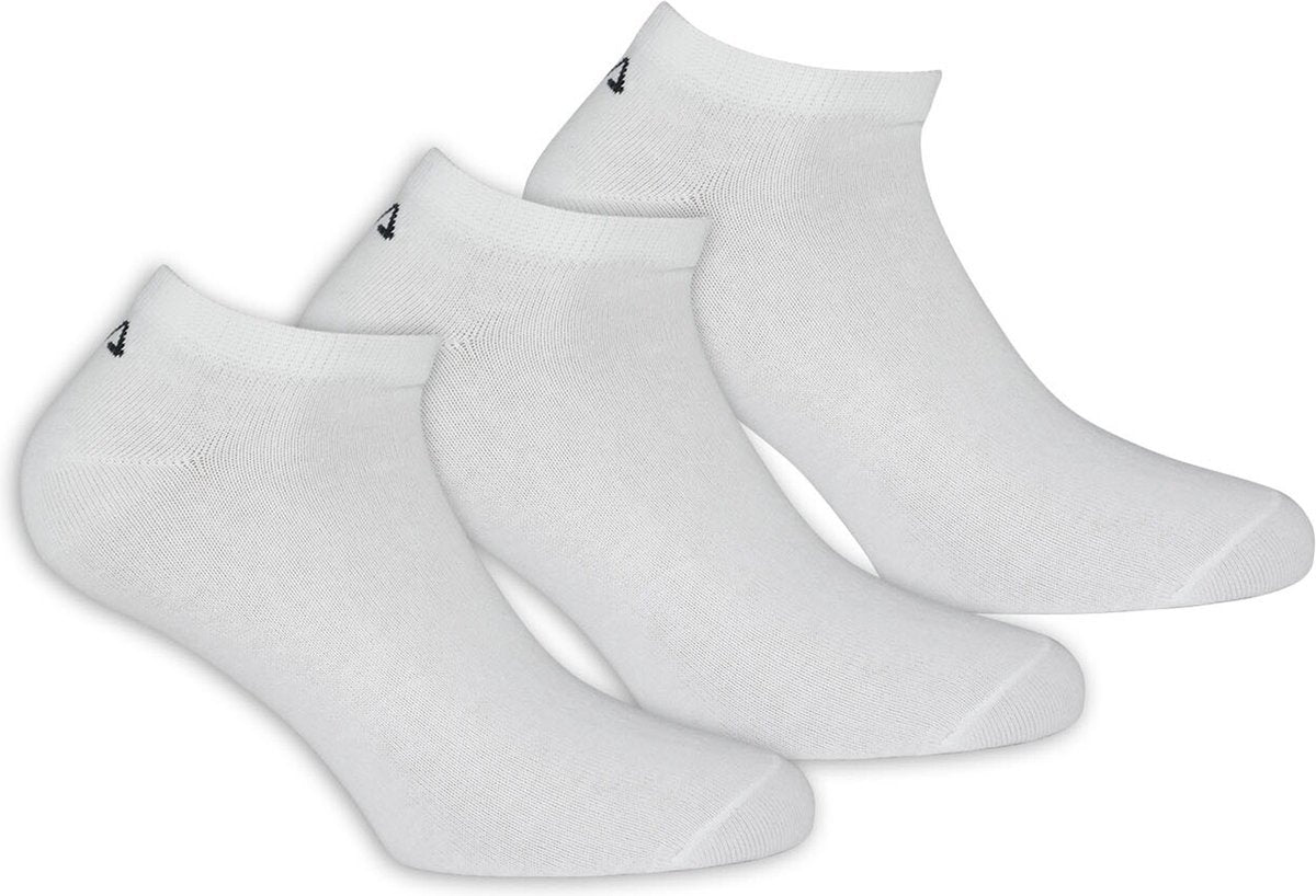 Fila - unsichtbare Socken 3er-Pack - Knöchelsocken - 39-41 - weiß