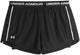 Under Armour Tech Play Up 2in1 Shorts-Blk Damen-Sporthose – Schwarz – Weiß