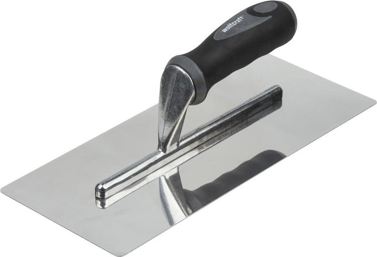 Wolfcraft - Edelstahlkelle - 300 x 130 mm - Putzkelle - 4043000