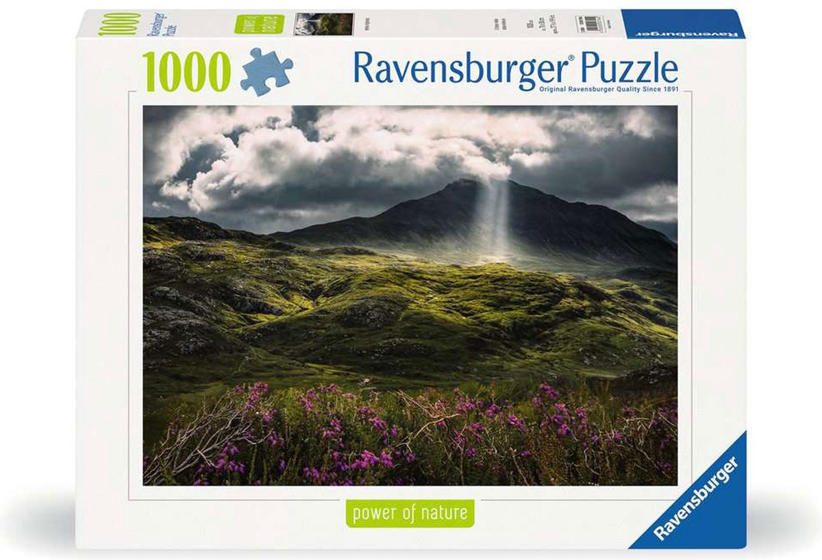 Ravensburger Jigsaw Puzzle Mysteriose Berge, 1000st.