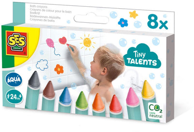 SES Tiny Talent Bath Kreide 8 Farben