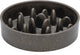 Entworfen von Lotte Pom, Anti-Raucher-Katzentoilette – Slow-Feeder-Katze – Futternapf – spülmaschinenfest – Bambus – Grau – 410 ml