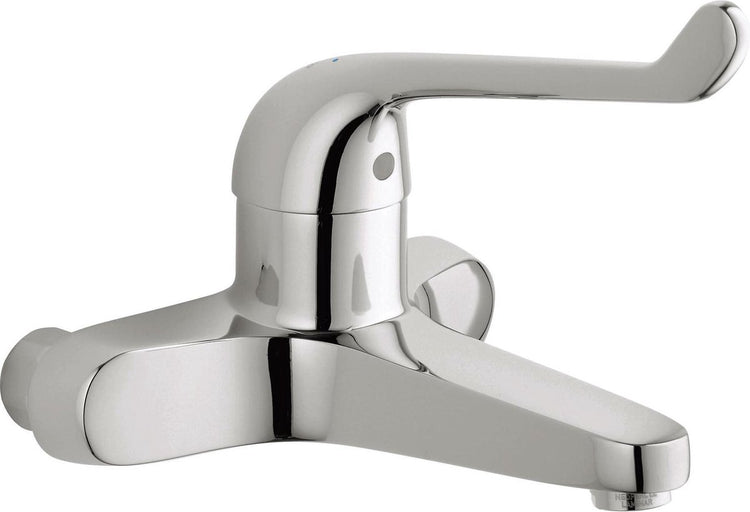 Grohe Euro-Sicherheits-Wandarmatur – Einbau-Waschtischarmatur – 15 cm Achsabstand – ohne Kupplungen