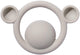 Moluk Nogi Bär beige, taktiler Beißring, aus Silikonkautschuk, in Box 12,5x2x8,5cm, 0+