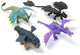Spin Master, einfache Drachenfigur, wie man einen Drachen trainiert, 4 verschiedene, violette Farben