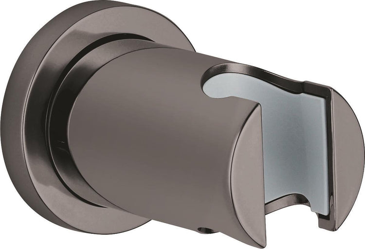 Grohe Rainshower-Wandhalter – rund – Hartgraphit (Anthrazit glänzend) – 27074a00