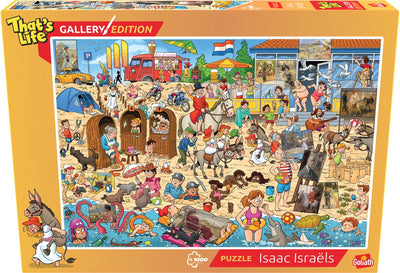Goliath That's Life Gallery Edition: Isaac Israels – 1000 Puzzleteile – Puzzle (68 x 48 cm)