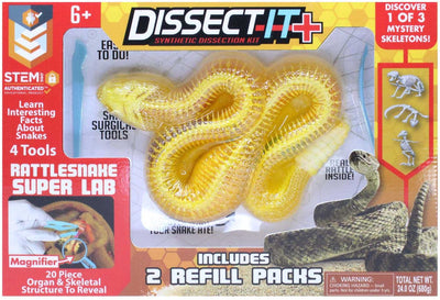 Dissect-it zerlegt eine Klapperschlangen-Mega-Geschenkbox