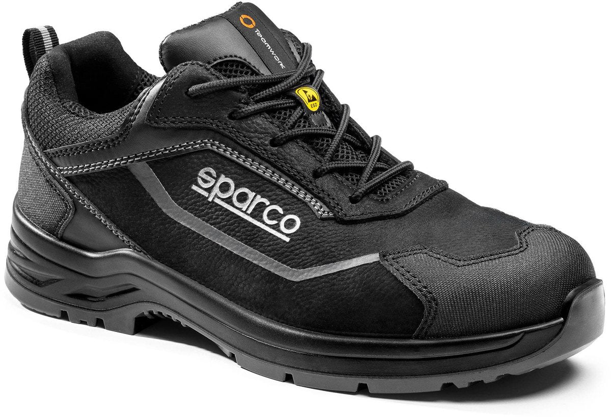 Sparco Arbeitsschuhe S3S – Indy Gregor – Schwarz – Schwarz – 42
