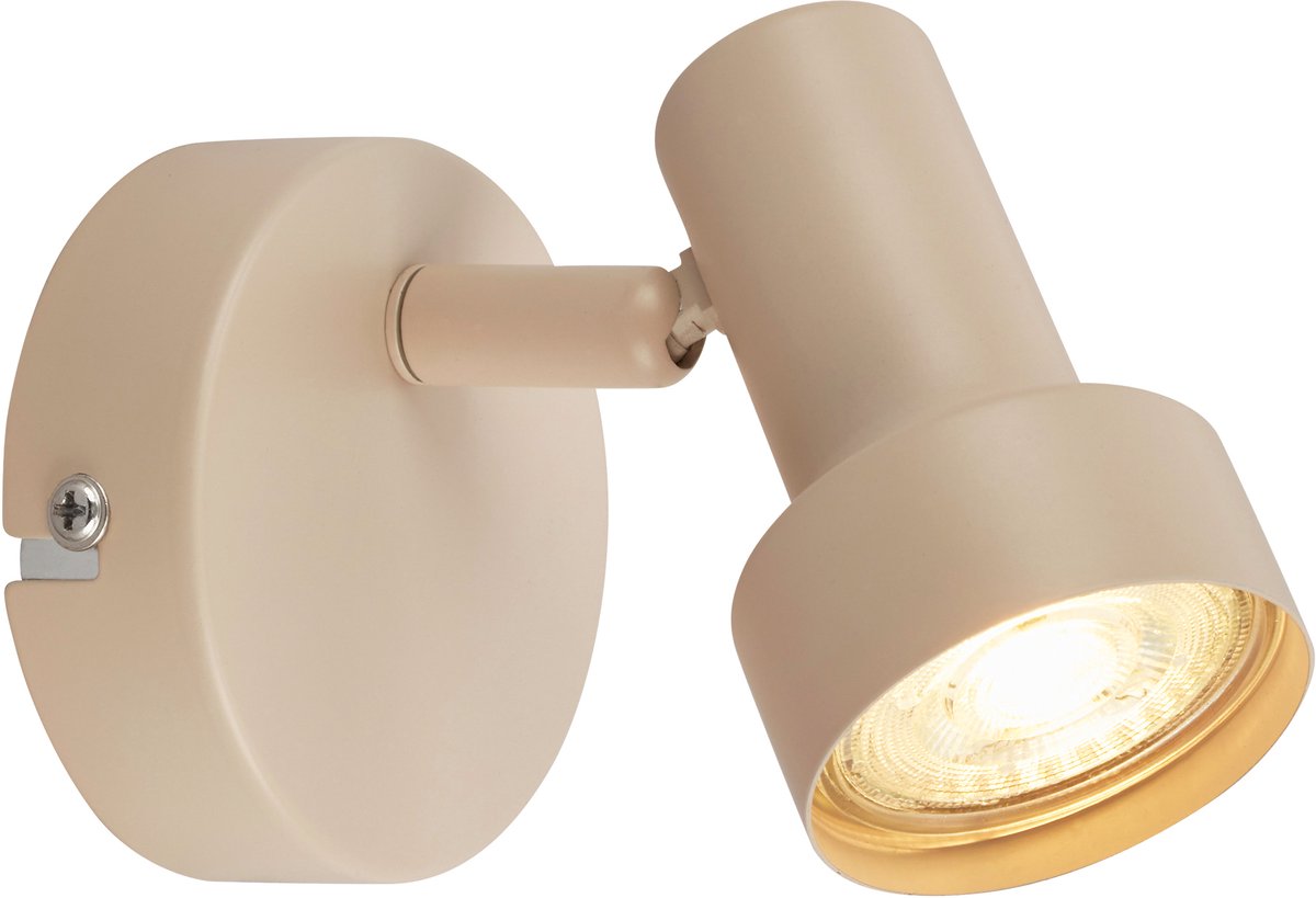 Briloner b.k.licht tapp - Aufbaustrahler - Deckenstrahler - 1x gu10 - Taupebeige - ⌀8cm