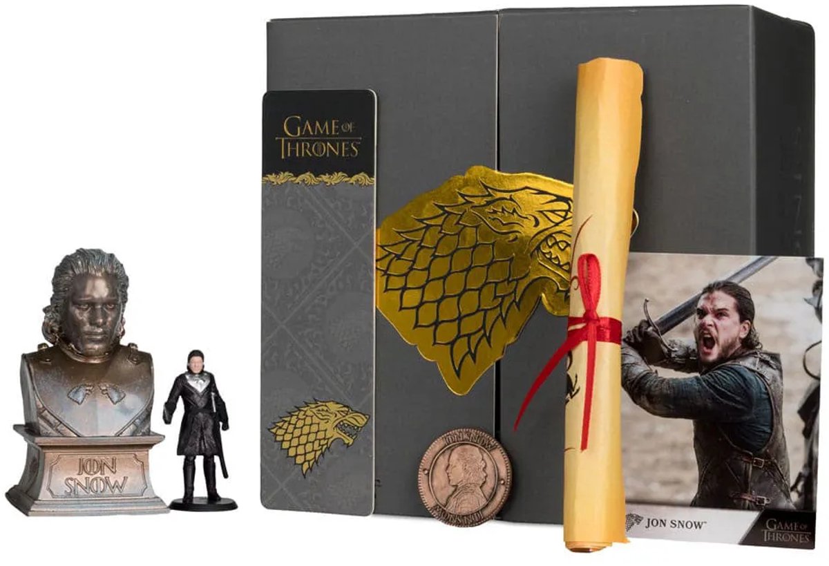 Mcfarlane Toys Game of Thrones Sammlerbox Jon Snow Minifigur