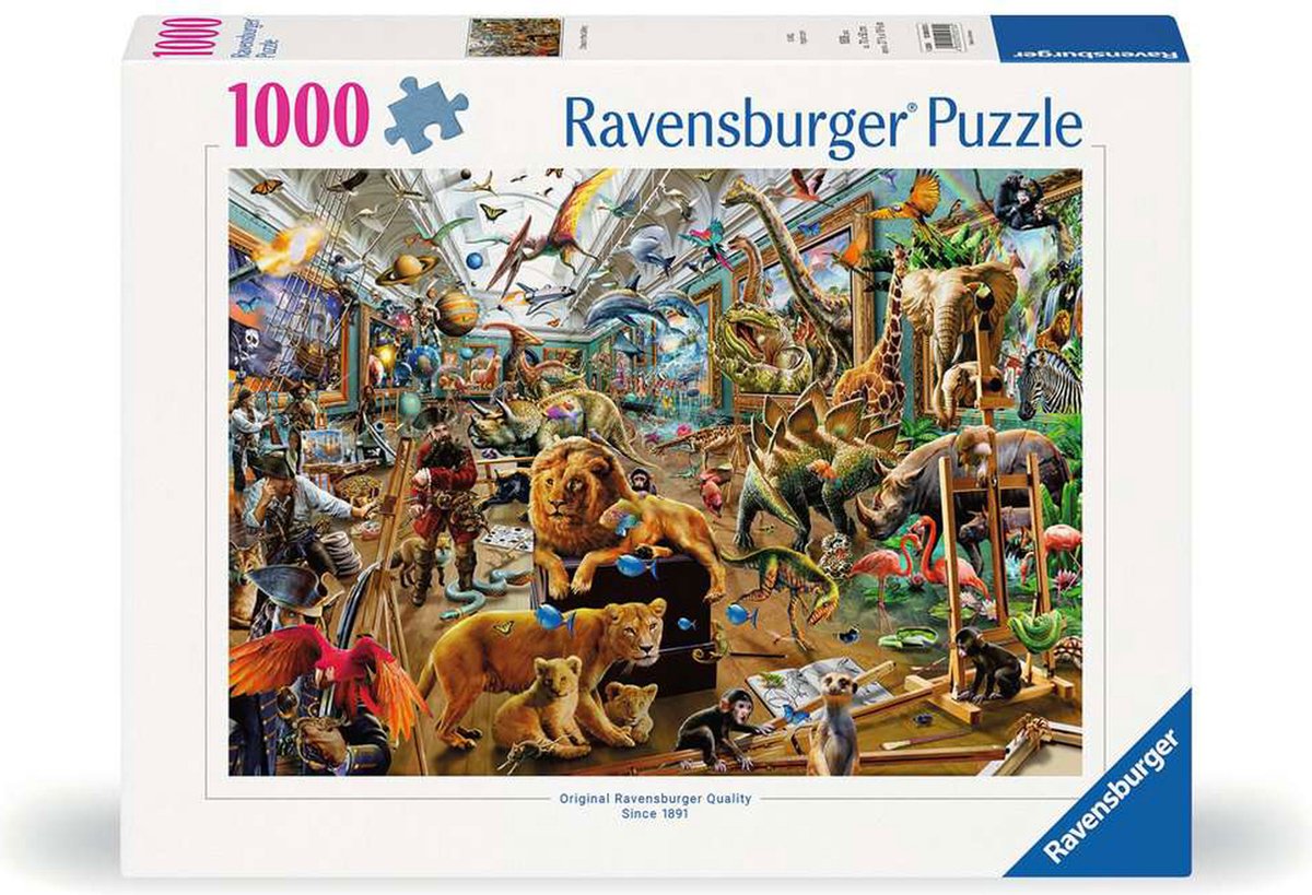 Ravensburger Jigsaw Puzzle Chaos in der Galerie, 1000st.