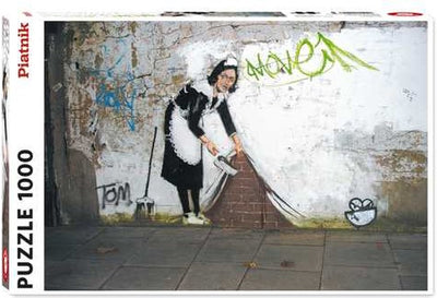 Piatnik-Dienstmädchen - Banksy (1000)