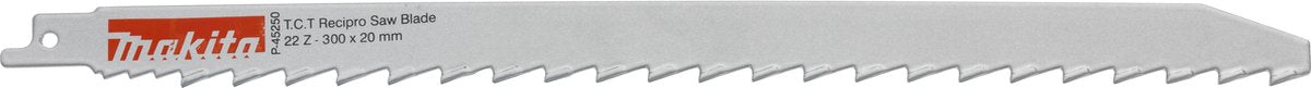 Zubehör für Makita Säbelsägeblatt HM Silber 300 mm – S1241 HM – P-45250