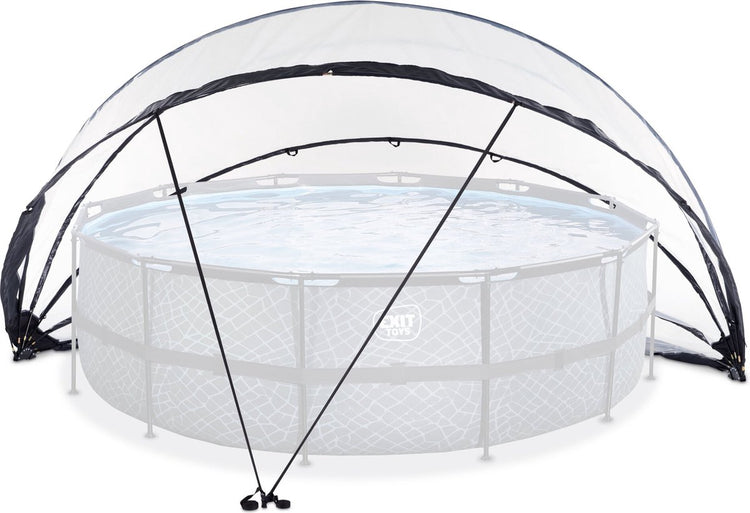 Exit Toys Exit Schwimmbadüberdachung Eco ø550cm – Schwimmbadüberdachung – Universal – Schwimmbadzubehör – Wetterfest