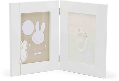 Dooky® Dooky x Miffy Doppelrahmen klein – 2D-Baby-Hand-Fußabdruck-Rahmen – persönliches Mutterschaftsgeschenk