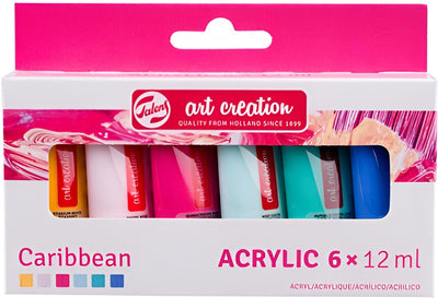Talens Art Creation • Acrylfarben-Set Karibik 6 x 12 ml