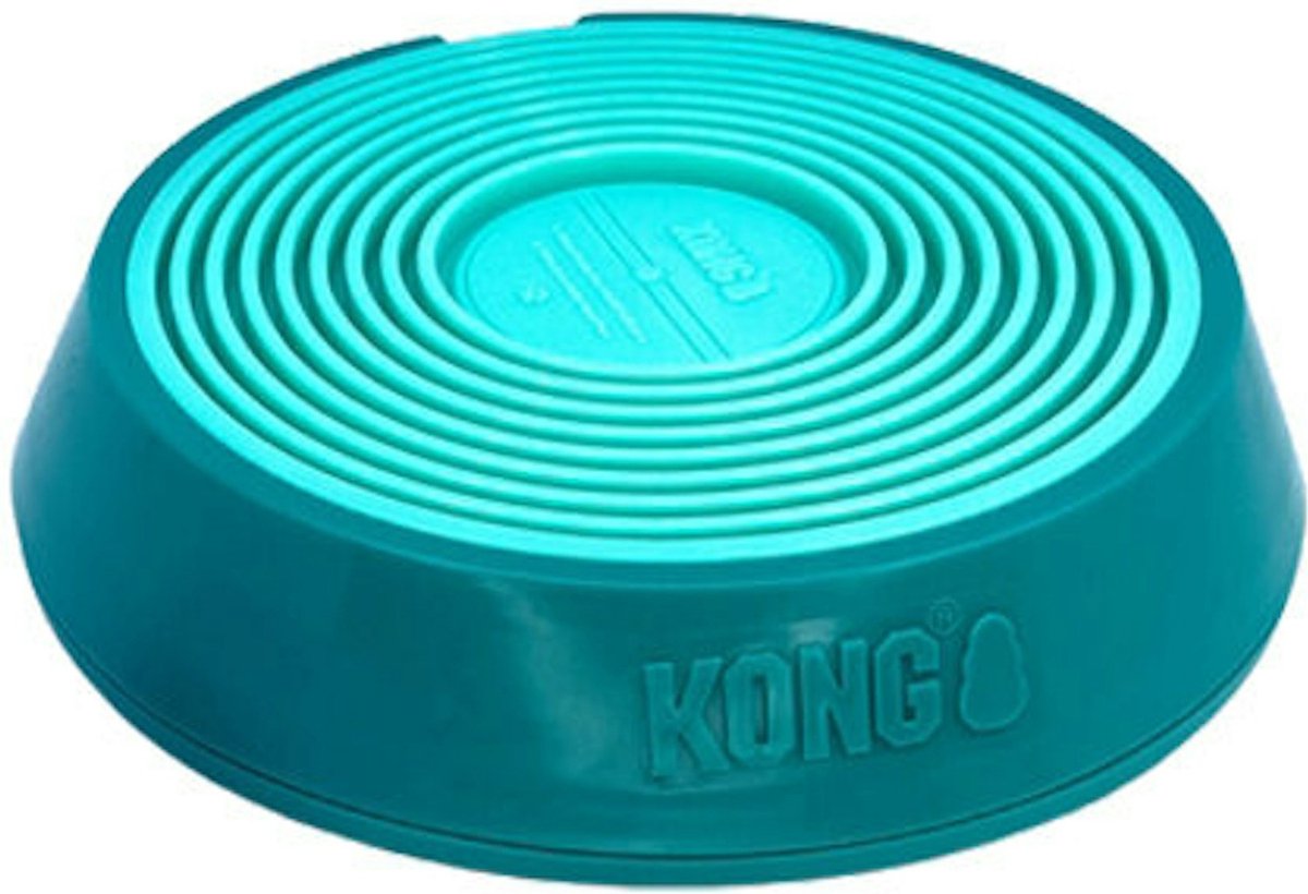 Kong leckt Spinz Teal Groenblauw