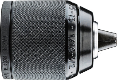 Milwaukee Zubehör Schnellspannbohrfutter für Fixtec-Maschinen (Spindelarretierung) 1,5 – 13 – 9 16 x 18 1 Hülse Industrie – 1 Stück – 4932478806