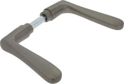 Starx Türgriff Silber - Türbeschläge - Türgriff Butterfly - Aluminium F9