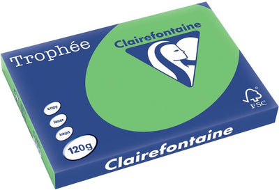 Clairefontaine Trophäe intensiv A3 Grasgrün 120 g 250 Blatt