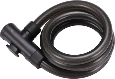 BBB Cycling Keyguard-Kabel – Fahrradschloss mit 3 Schlüsseln – Länge: 120 cm – Dicke: 15 mm – Kabelschloss für Stadtfahrrad, Rennrad, Mountainbike – BBL-112