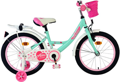 Volare Ashley Children's Bicycle - Mädchen - 18 Zoll - Grün