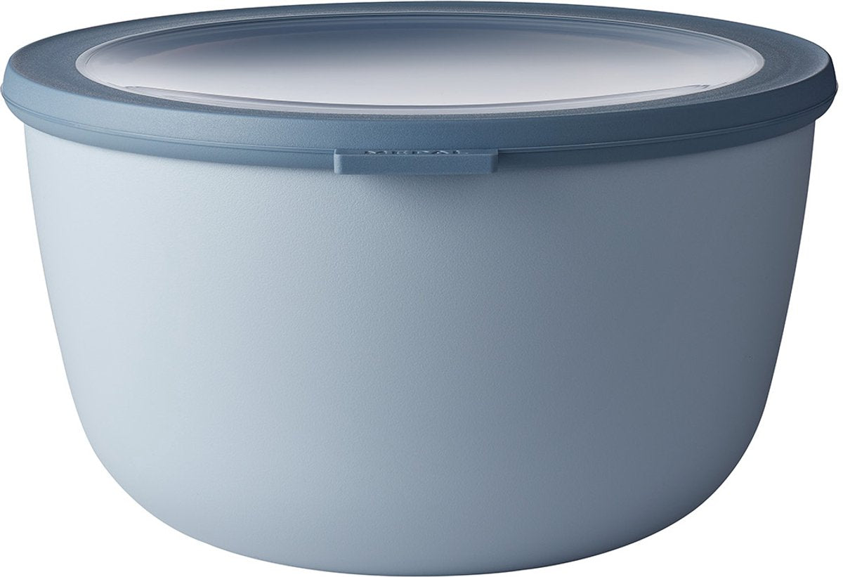 Mepal – Multi-Bowl-Cirqula-Lebensmittelbehälter – 3000 ml – rund – Nordic Blue